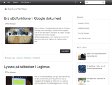 Tablet Screenshot of digitalaverktyg.se